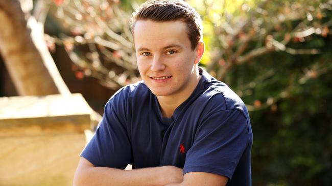 Connor Stewart saved his family by waking them up when his house caught fire. He's nominated for the Hornsby Advocate Pride of Australia award..