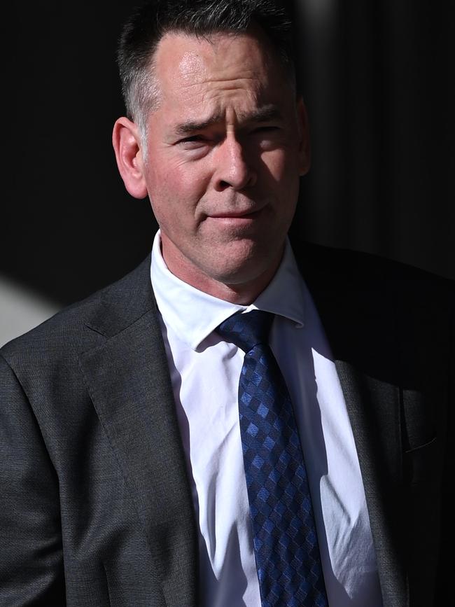 Jeremy Pudney, director of news at Nine News, told the court Tredrea had bruised his own reputation. Picture: NCA NewsWire / Naomi Jellicoe