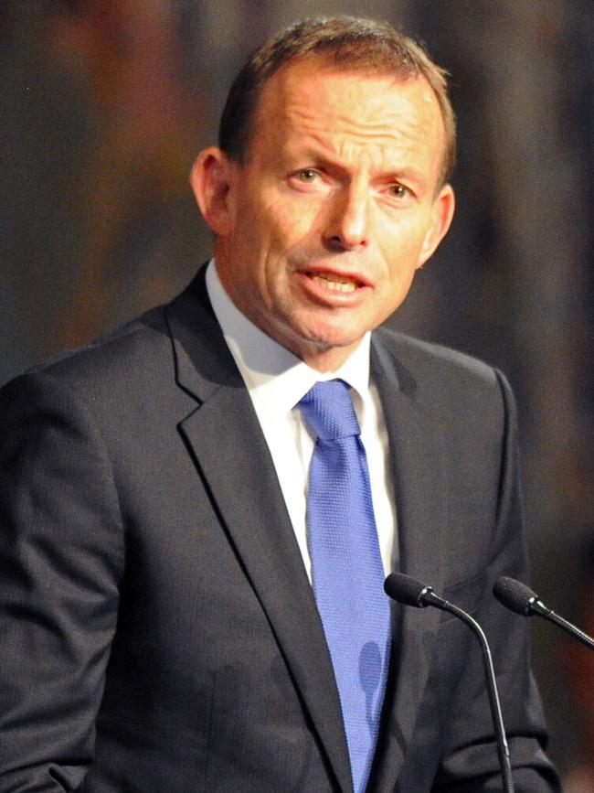 Tony Abbott.