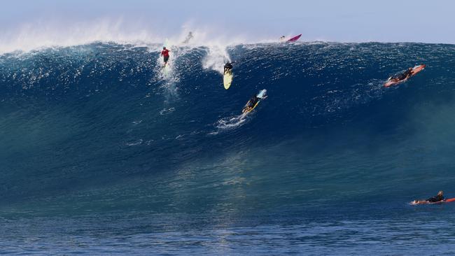 The biggest wave ever surfed by a woman.