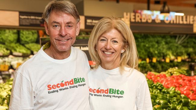 SecondBite founders Ian and Simone Carson.