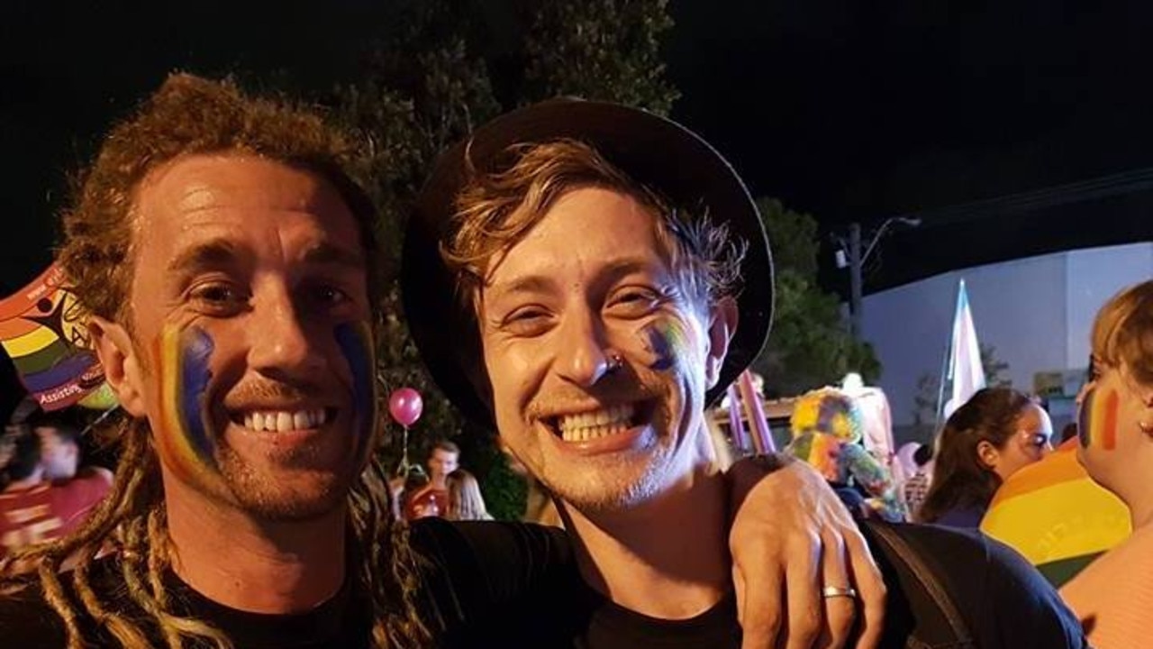 Scott Johnson (left), the founder of Perth-based Assisting Your Life to Achieve (AYLA) passed away aged 40, a close friend confirmed in a GoFundMe. Picture: Supplied