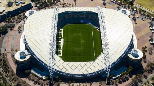 How Sydney's ANZ Stadium at Olympic Park looks now