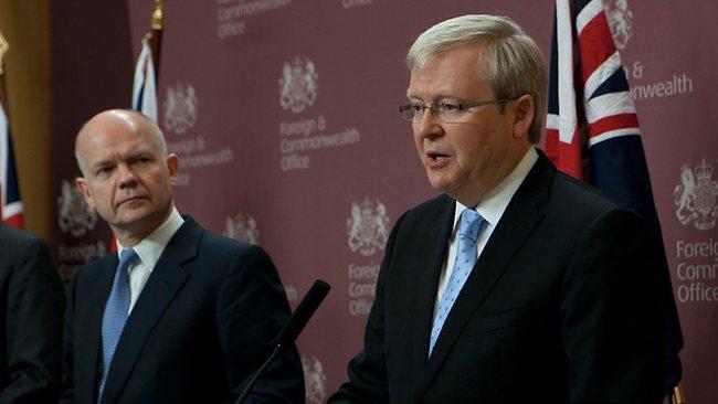 Kevin Rudd, William Hague