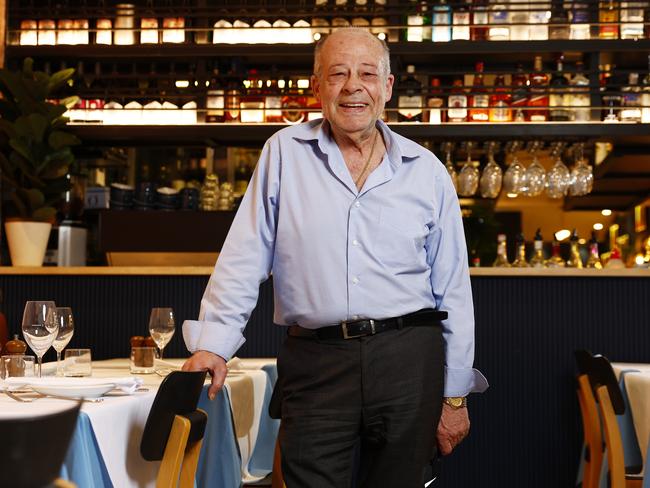 DAILY TELEGRAPH NOVEMBER 7, 2024. A beloved local seafood restaurant from the 1980s, the Lazy Lobster, is returning to Brighton Le Sands to intense fanfare decades after it dominated the hospitality scene in southern Sydney. Owner Bill Mougios at the restaurant before it opens next Monday. Picture: Jonathan Ng