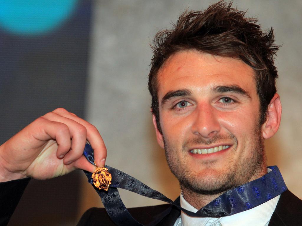 Jobe Watson was stripped of his 2012 Brownlow Medal. Picture: AAP Image/David Crosling