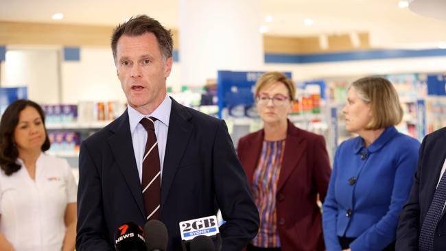 Premier Chris Minns said the move made it easier for women to access affordable health care. Picture: NewsWire / Damian Shaw