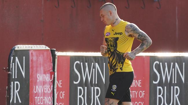 Dustin Martin has been ruled out. Picture: AAP Image/Michael Dodge