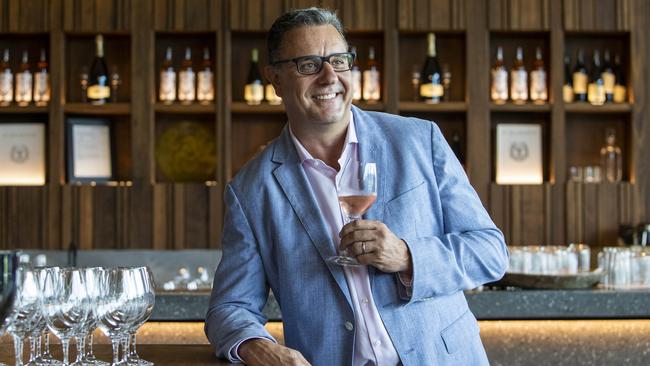 29/04/22 Treasury Wine Estates CEO Tim Ford at the newly opened St Huberts estate in the Yarra Valley. Aaron Francis / The Australian