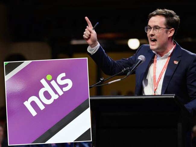 Australian Services Union Secretary Angus McFarland says there are too many NDIS rorts and workers being ripped off. Pictures: Supplied