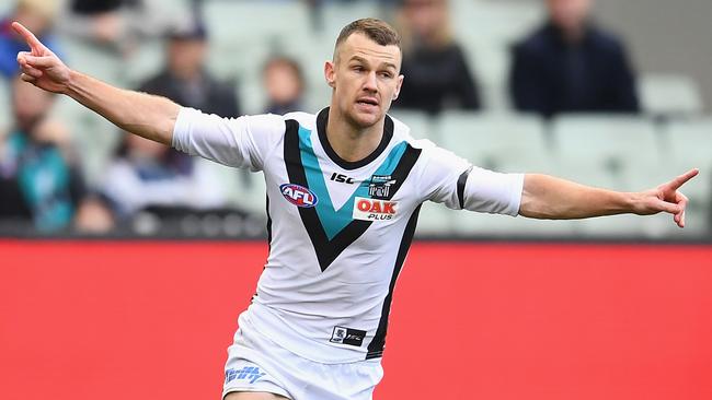 Robbie Gray put on a show in the second term. Picture: Getty