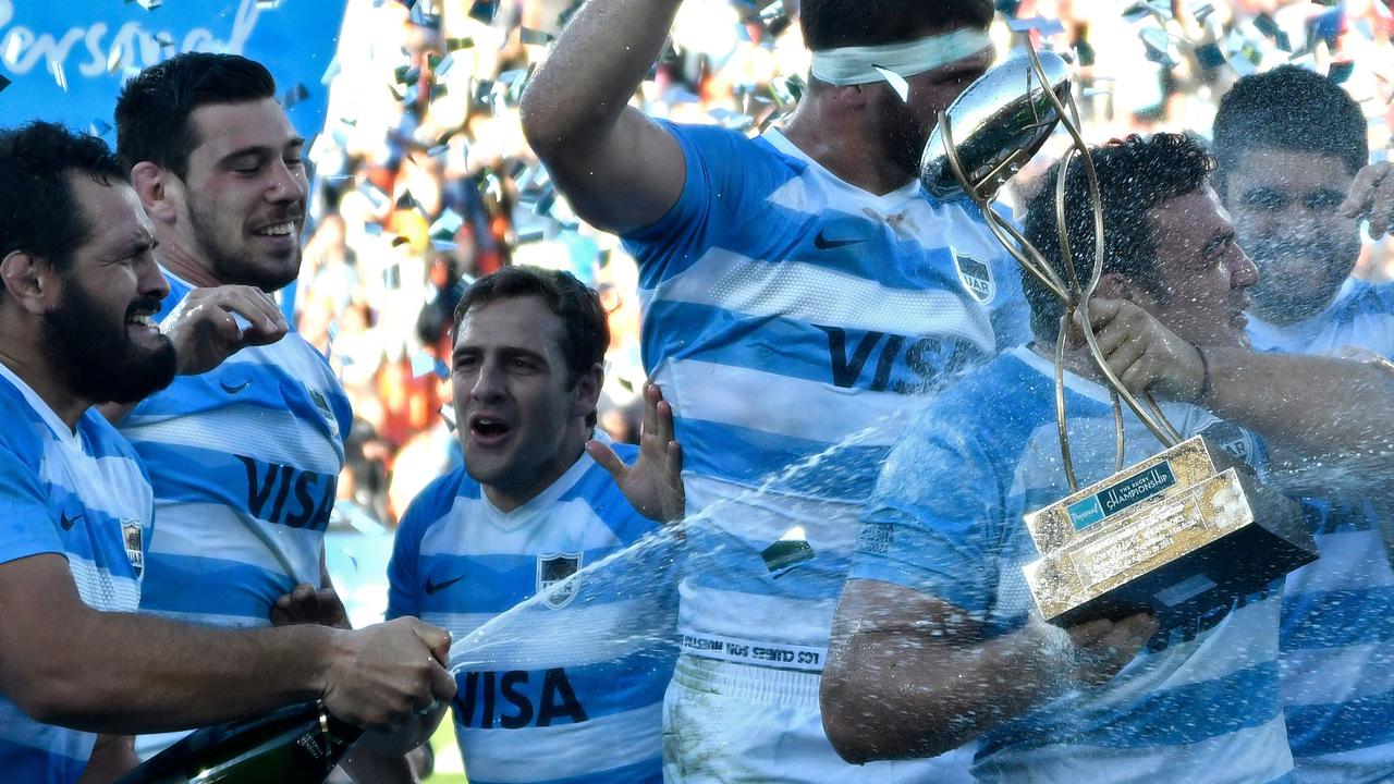 Argentina won their first match in the Rugby Championship since 2016.