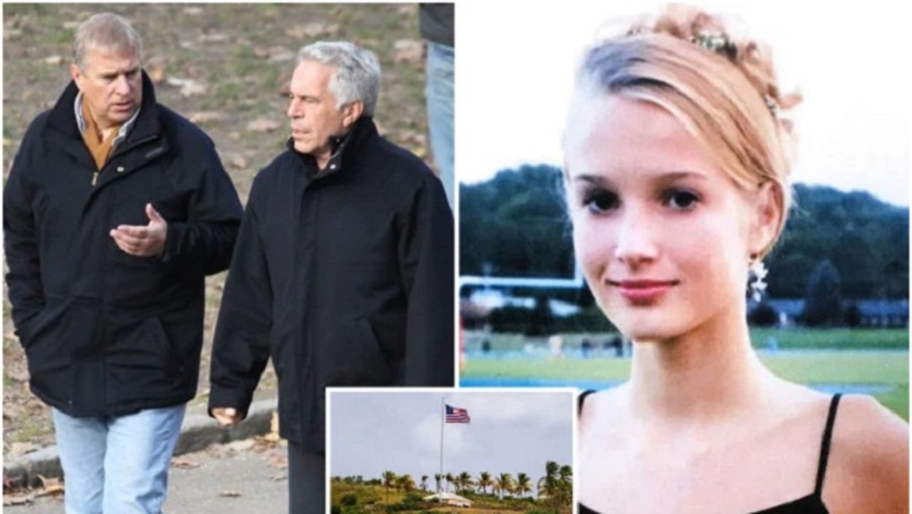 Prince Andrew as allegedly “used as bait by Epstein in bid to lure girl, 15, to Paedo Island”. Picture: The Sun