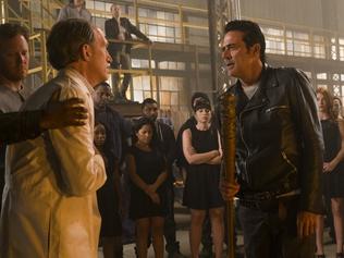 Negan threw his doctor into a furnace, so the doc probably won’t save Eugene now.