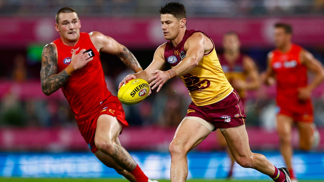 Dayne Zorko is about to play his 50th game in a row. Picture: Russell Freeman/AFL Photos via Getty Images