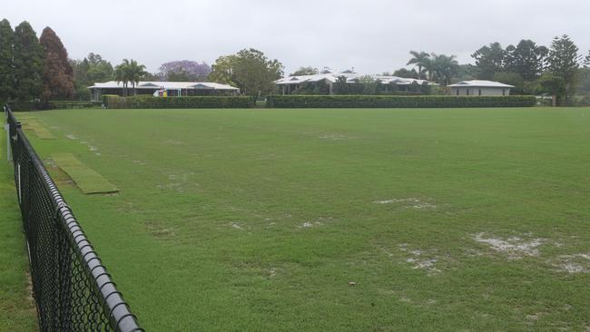 Pictures of the elite training ground built by the gold coast city council at the back of Metricon stadium for the Brisbane Roar to train on. Picture by Richard Gosling