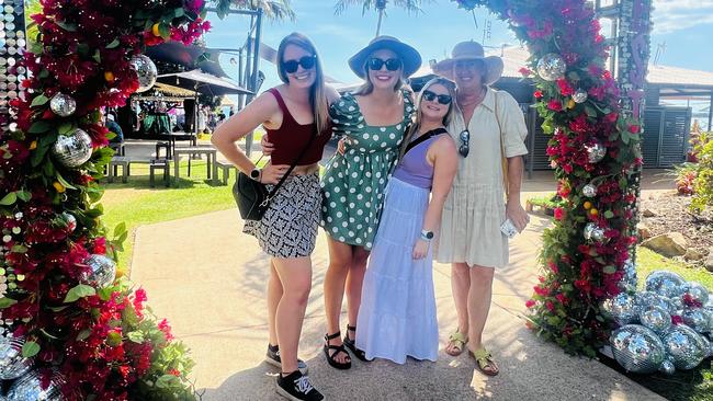 Skye MacFarlane, Nakita Nia, Emma Donovan and Tina MacFarlane. Picture: Harry Brill.