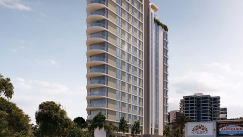 A 17-level tower proposed for a site in McLean Street at Coolangatta which City officers recommend for approval.