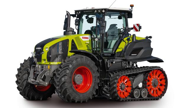 Award winning: The Claas Axion 960 Terra Trac (445hp) and Axion 930 Terra Trac (355hp) are set to be available in Australia.