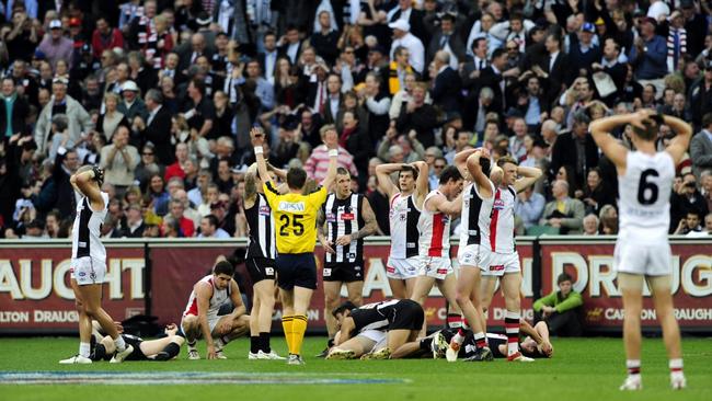 The pain of the drawn Grand Final still hurts St Kilda supporters.