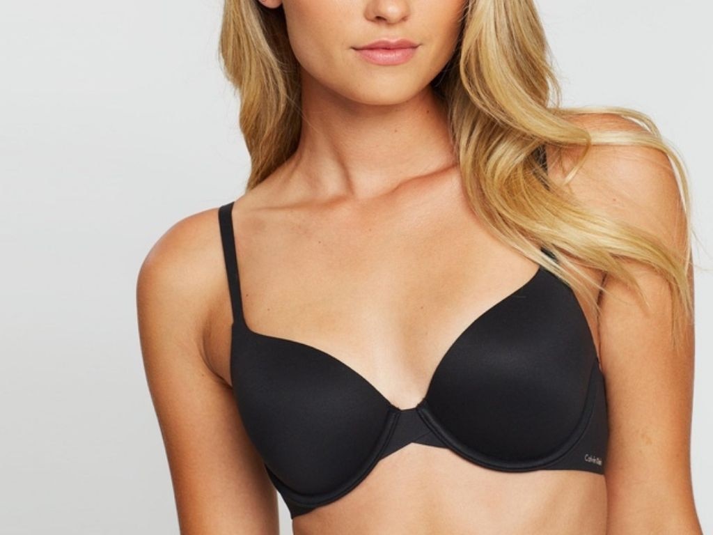 Calvin Klein Perfectly Fit Full Coverage T-Shirt Bra Bronzed Size