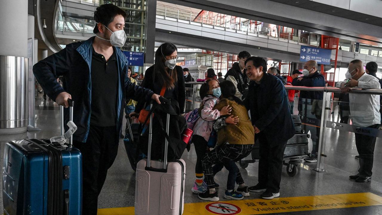 China resumed issuing all categories of visas, including for tourists, on Wednesday. Picture: Jade Gao/AFP