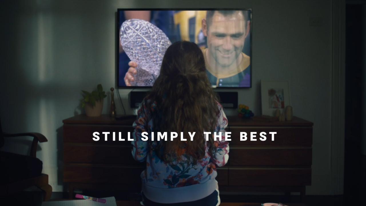 Tina Turner's iconic hit 'Simply the Best' is used in the 2020 NRL ad campaign.