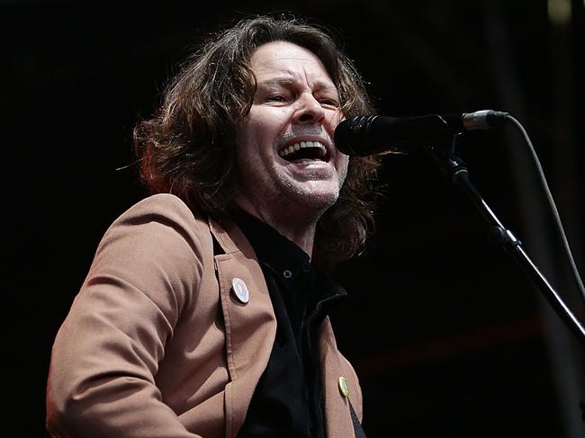 BYRON BAY, AUSTRALIA - JULY 22:  Bernard Fanning performs during Splendour in the Grass 2017 on July 22, 2017 in Byron Bay, Australia.  (Photo by Mark Metcalfe/Getty Images)