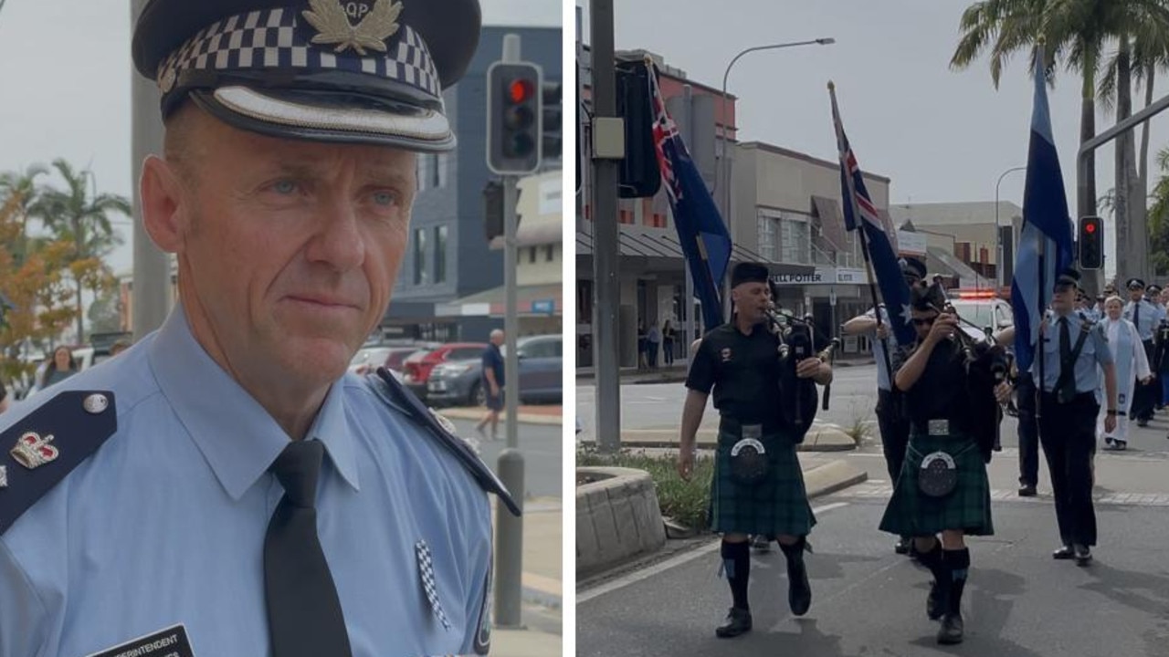 ‘Bond that forges us’: Mackay police honour their fallen comrades