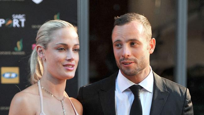 Pistorious is facing revenge attacks of his killing of Steenkamp. (Photo by LUCKY NXUMALO / AFP)