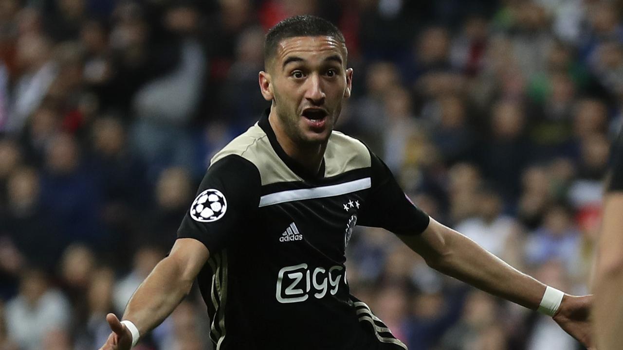 hakim ziyech ajax jersey