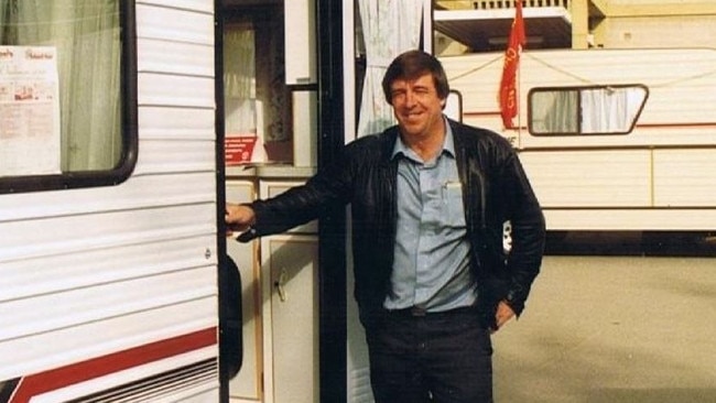 Noel's Caravan owner Noel Faggotter was diagnosed with a brain tumour last March. Picture: Supplied