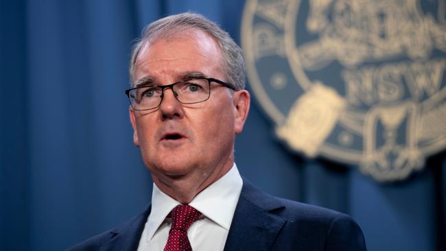 Michael Daley, Attorney General of New South Wales, revealed findings from the Special Commission of Inquiry into the conviction of Kathleen Folbigg. Picture: NCA NewsWire/Monique Harmer