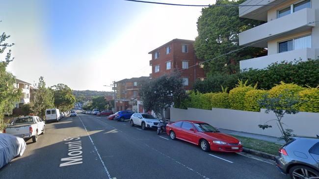 Mount Street in Coogee. Picture: Google Maps