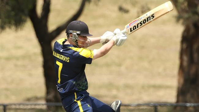 Callum Nankervis in action for Plenty Valley. Picture: Hamish Blair