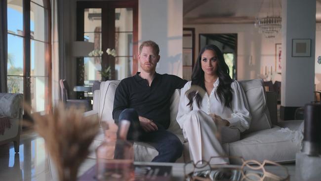 Harry and Meghan Netflix docuseries. Picture: Netflix