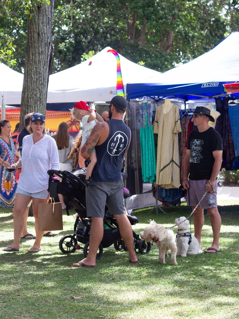 The Torquay NYE markets.