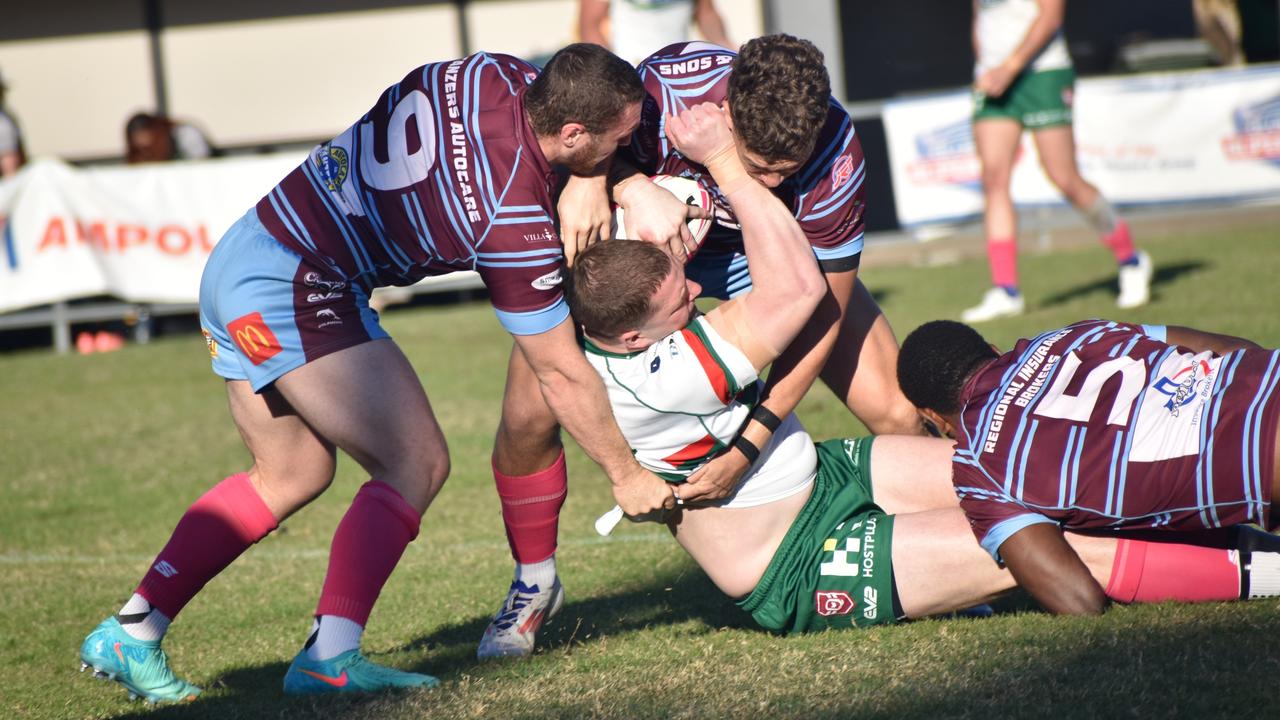 Hostplus Cup, Round 20, CQ Capras versus Wynnum Manly Seagulls, at Rugby Park, Rockhampton, on August 3, 2024. Photo: Pam McKay
