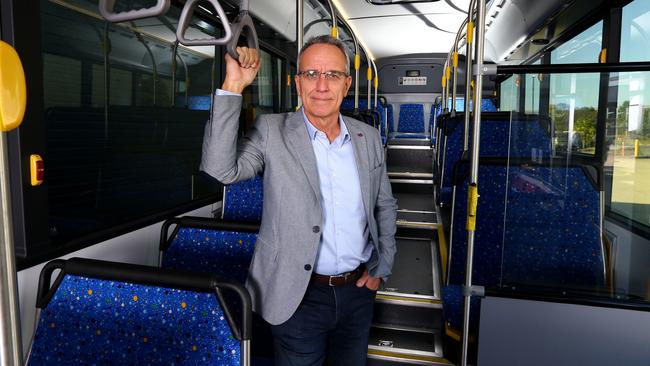 John Lee blamed “ghost buses” on bureaucrats failing to upgrade the system which tracks buses while they are running. Picture David Clark