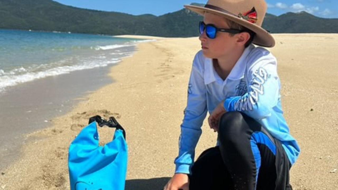 Whitsunday local Mel Brookes created the Marine Kit after her son Reef was stung by a jellyfish. Photo: Contributed