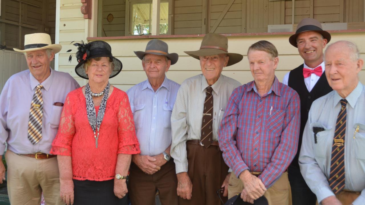 Barry Green, Bev Townsend, Cedric Duff, Reg McCallum, Pat Duff, Andrew Green and John Lee.