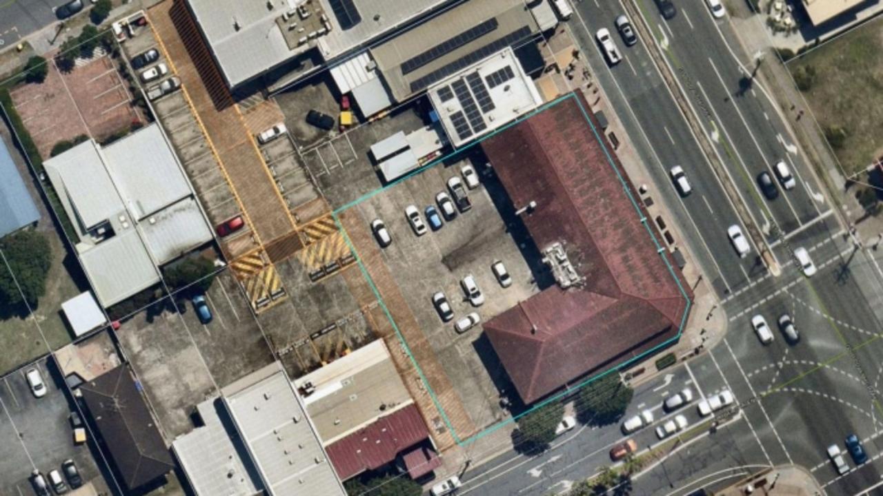 The site for the Changfa development on the corner of the Gold Coast Highway and Palm Beach Avenue at Palm Beach.