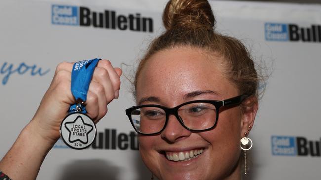 Swimmer Laura Taylor.