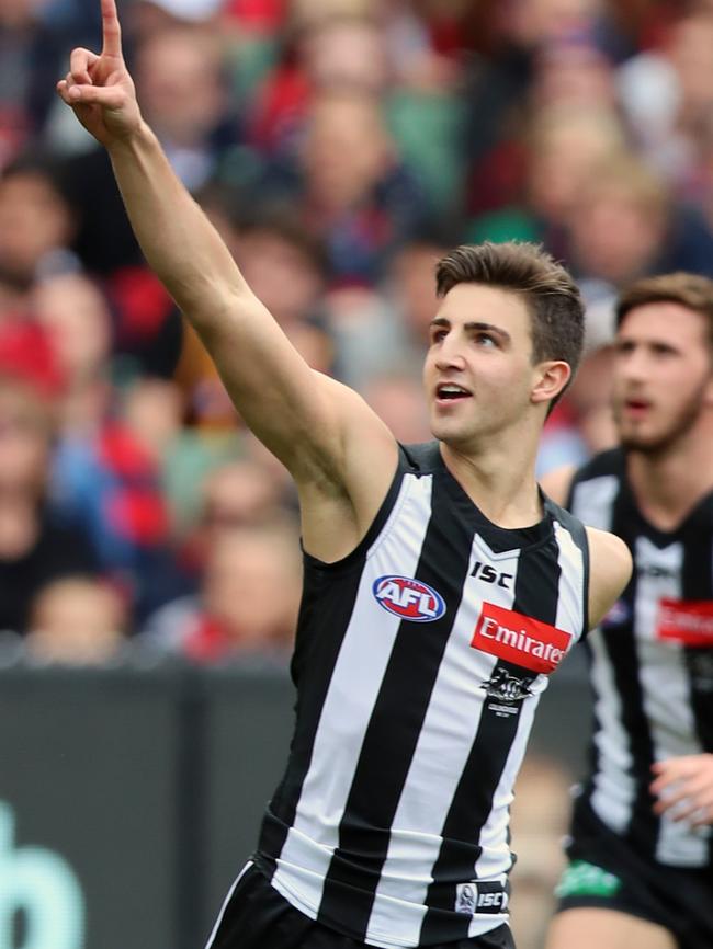 Champion Data says Josh Daicos and the Pies should be pleased. Picture: Alex Coppel.