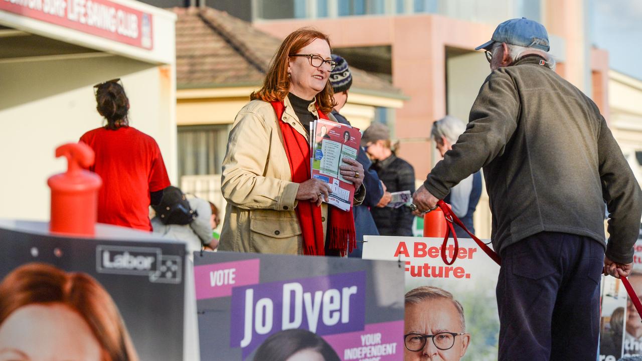 Labor’s Louise Miller-Frost looks set to end the Liberals’ 73-year rule over Boothby. Picture: NCA NewsWire / Brenton Edwards