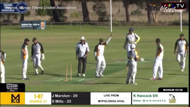 Murray Towns Cricket Association Mankad dismissal