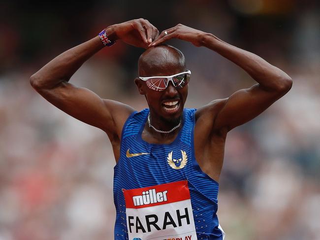 Britain's Mo Farah has been dominant on the track since headlining Team GB in London.