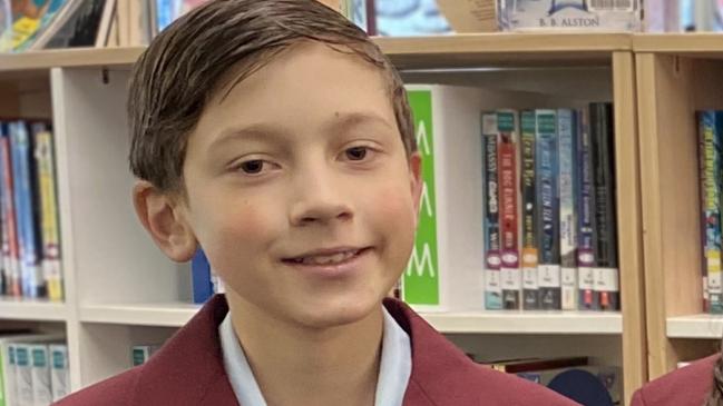 Bonnyrigg Heights Public school captain Alehandro Petreski. Picture: Supplied