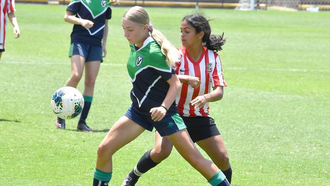 Helensvale State High’s Olivia Driene. Picture: John Gass