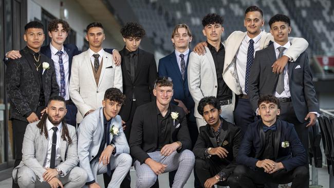 2021 St Mark's Catholic College Formal held at the CommBank Stadium in Parramatta. Picture: Christian Gilles